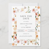 Frühjahr Blumenladen Save the Date Einladung (Vorderseite)