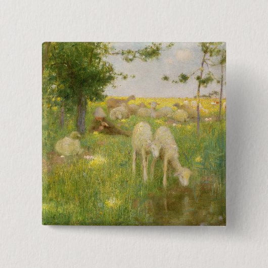 Frühjahr Button (Vorderseite)