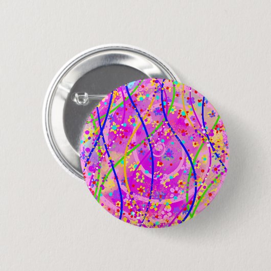 Frühjahr Button (Vorne & Hinten)