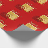 Frühjahr Chinesische Ratte Jahr 2020 Umschlagpapie Geschenkpapier (Ecke)