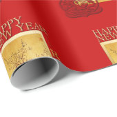 Frühjahr Chinesische Ratte Jahr 2020 Umschlagpapie Geschenkpapier (Rolleneckpunkt)