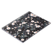 Frühjahr Daisy floral Nahtloses Design Notizblock (Linke Seite)