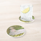 Frühjahr durch Claude Monet Sandstein Untersetzer (Seite)