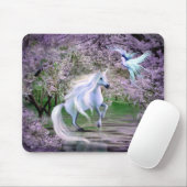 Frühjahr Einhorn Fantasie Mousepad (Mit Mouse)