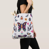Frühjahr-Elemente Schmetterlinge Vögel Blume Tasche (Von Nahem)