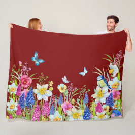 Frühjahr Fleecedecke