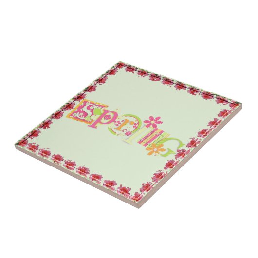 Frühjahr Fliese (Seite)