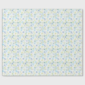 Frühjahr Floral Geschenkpapier (Flach)