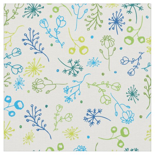 Frühjahr Floral Stoff (Nahaufnahme)