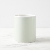 Frühjahr Flüstern Grün Solid Farbe Kaffeetasse (Mittel)