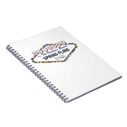 Frühjahr-Flying-Notebook Notizblock (Rechte Seite)