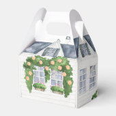 Frühjahr | Frohe Ostern | Haus Geschenkschachtel (Rückseite)