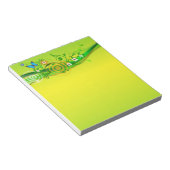 Frühjahr Frosch Notizblock (angewinkelt)