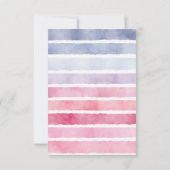 Frühjahr Geburtstag Dankeskarte (Rückseite)