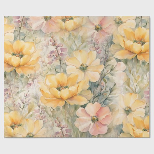 Frühjahr Geschenkpapier (Flach)