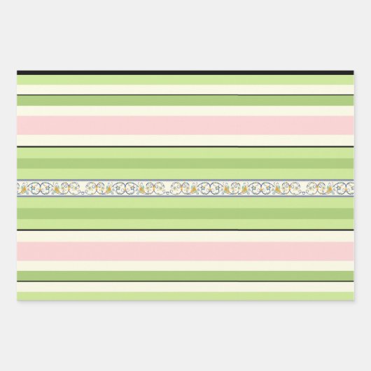 Frühjahr Geschenkpapier Set (Vorderseite 3)