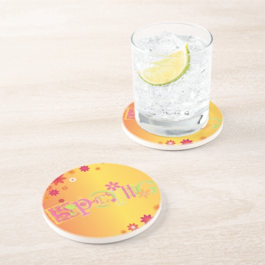 Frühjahr Getränkeuntersetzer (Seite)