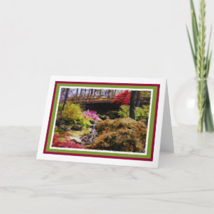 Frühjahr in Arkansas Blank Card Karte