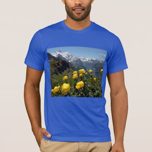 Frühjahr in den Alpen T-Shirt (Vorderseite)