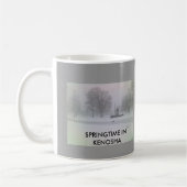 Frühjahr in der Kenosha Kaffeetasse (Links)