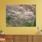 Frühjahr in Kyoto, Japan auf einem Leinwanddruck (Insitu (Wohnzimmer))