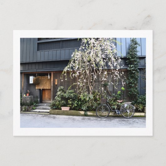 Frühjahr in Tokio Postkarte (Vorderseite)
