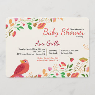 Frühjahr Kardinal Einladung