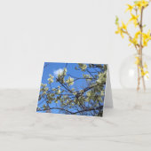 Frühjahr Karte (Gelbe Blume)