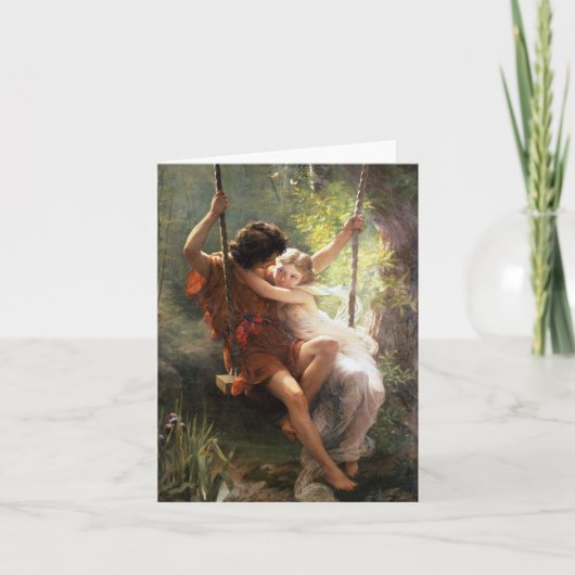 Frühjahr Karte (Vorderseite)