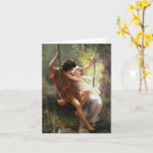 Frühjahr Karte (Gelbe Blume)