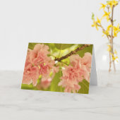 Frühjahr Karte (Gelbe Blume)