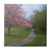 Frühjahr!Keramik Tile Fliese (Vorderseite)