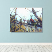 Frühjahr Leinwanddruck (Insitu (Holzboden))