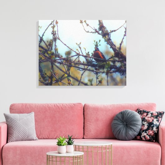 Frühjahr Leinwanddruck (Insitu (Wohnzimmer))