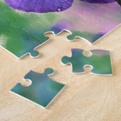 Frühjahr lila Panik und Schmetterling Puzzle (Seite)