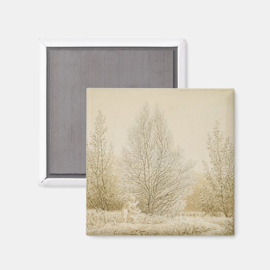 Frühjahr Magnet (Vorderseite/Rückseite)