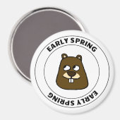 Frühjahr Magnet (Vorderseite/Rückseite)