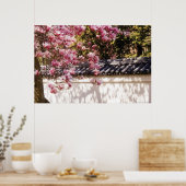 Frühjahr - Magnolien Poster (Küche)