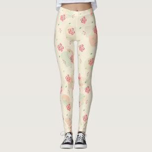 Frühjahr Nahtloses Muster Leggings