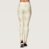Frühjahr Nahtloses Muster Leggings (Rückseite)