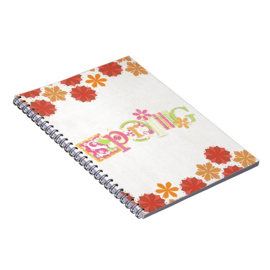 Frühjahr Notizblock (Rechte Seite)