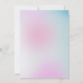 Frühjahr- oder Sommerveranstaltung zum Party Einladung (Rückseite)