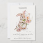 Frühjahr | Osterfest | Brunch | Eierjagd | Babydus Einladung (Vorderseite)