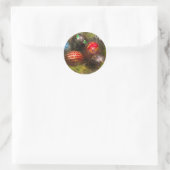 Frühjahr - Ostern - Ostereier Runder Aufkleber (Tasche)