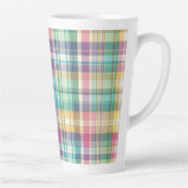 Frühjahr/Osterpaste kariert/Tartan Milchtasse (Rechts)