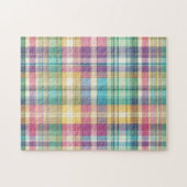 Frühjahr/Osterpaste kariert/Tartan Puzzle (Horizontal)