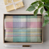 Frühjahr/Osterpaste kariert/Tartan Seidenpapier (Geschenk)