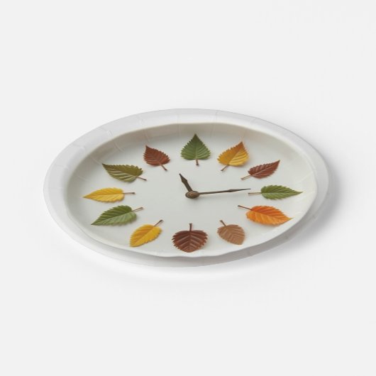 Frühjahr Pappteller (Schrägansicht)