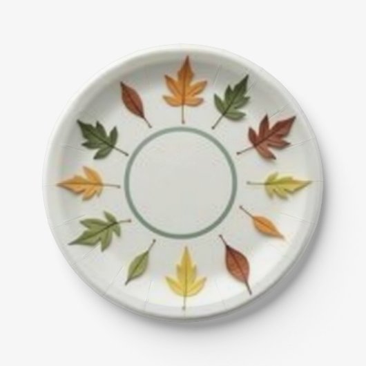 Frühjahr Pappteller (Vorderseite)