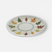 Frühjahr Pappteller (Schrägansicht)